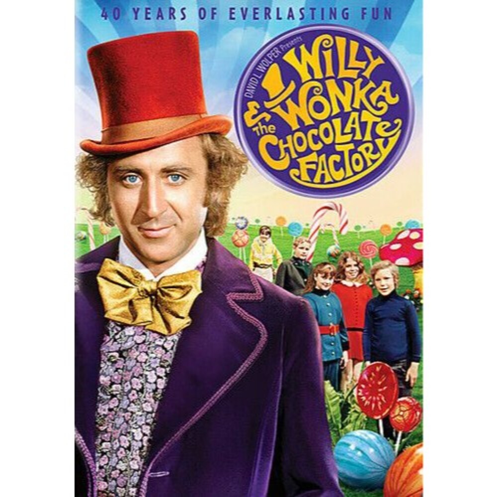 Willy Wonka & the Chocolate Factory (DVD, 1971)